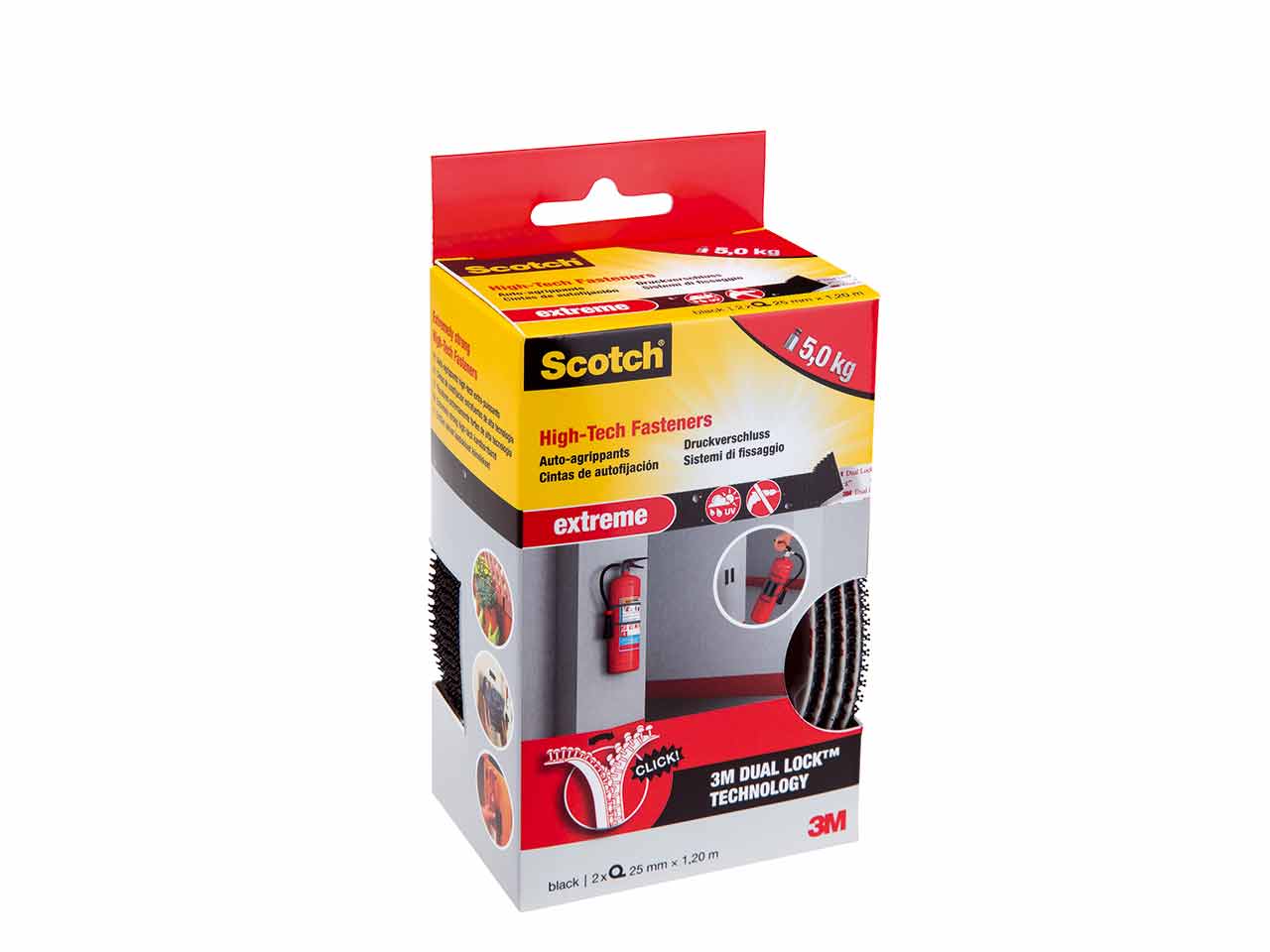 VELCRO 3M SCOTCH EXTREME ROLLOS