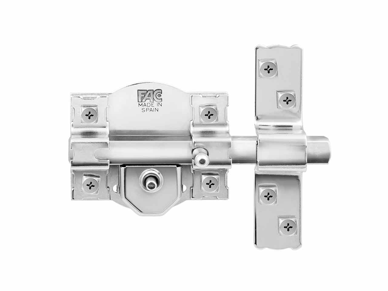 CERROJO FAC 300-R/80 BOTON INTERIOR BOMBILLO 40mm