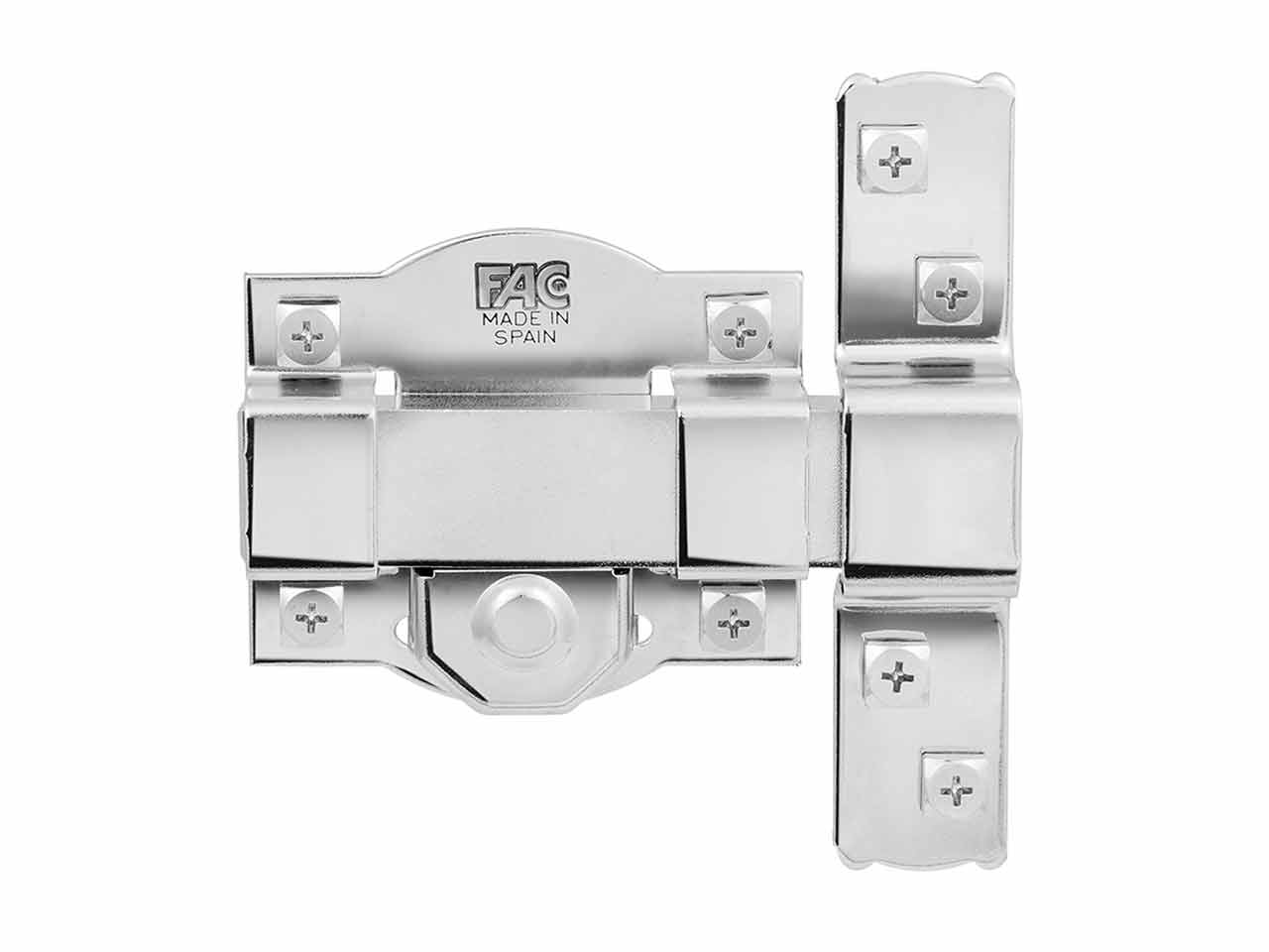 CERROJO FAC 300-R/80 BOMBILLO 40mm AMAESTRADO NIQUEL
