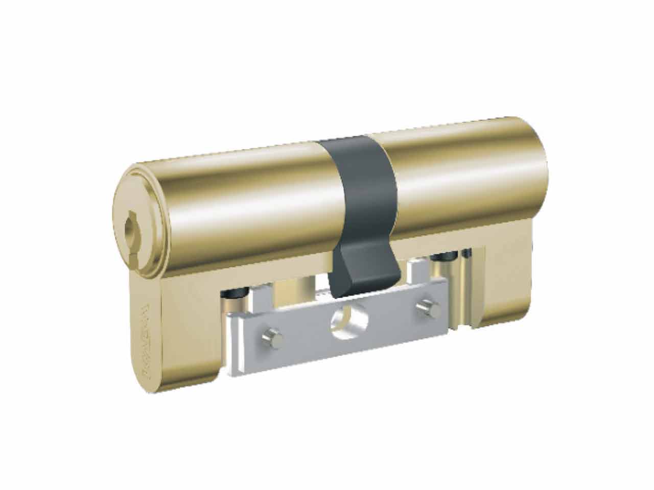 CILINDRO SEGURIDAD DORMAKABA ENTRO LATÓN BSZ LAM MS R 15mm