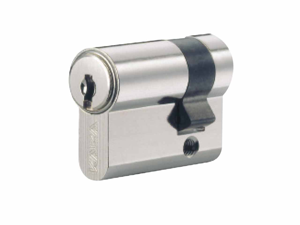 CILINDRO SEGURIDAD DORMAKABA ENTRO NIQUEL MEDIO R 15mm