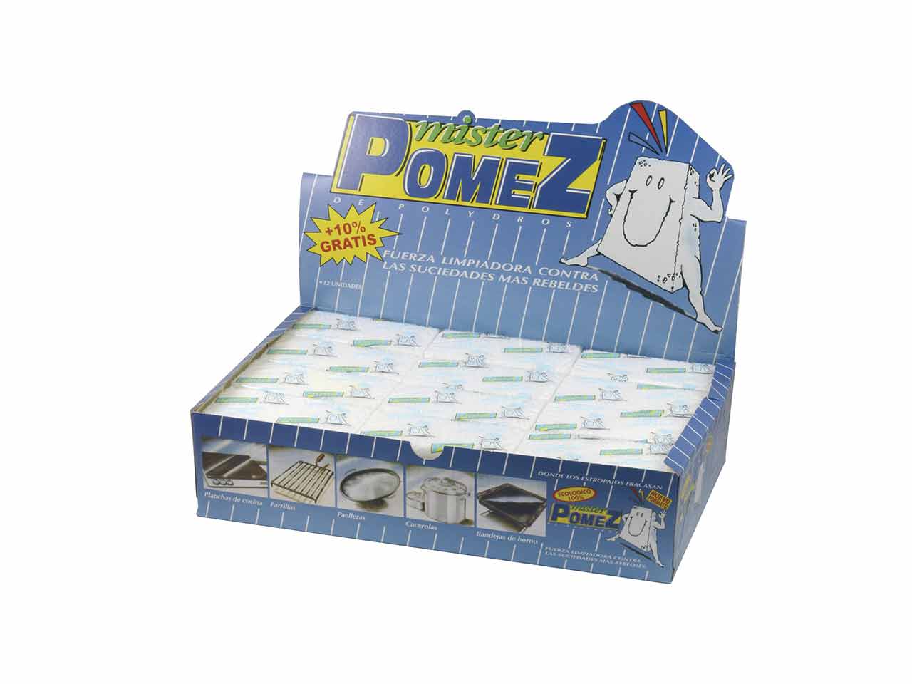 EXPOSITOR PIEDRA MR POMEZ 12Uds