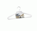 PERCHA METALICA BLANCA RECTA 40cm 3uds