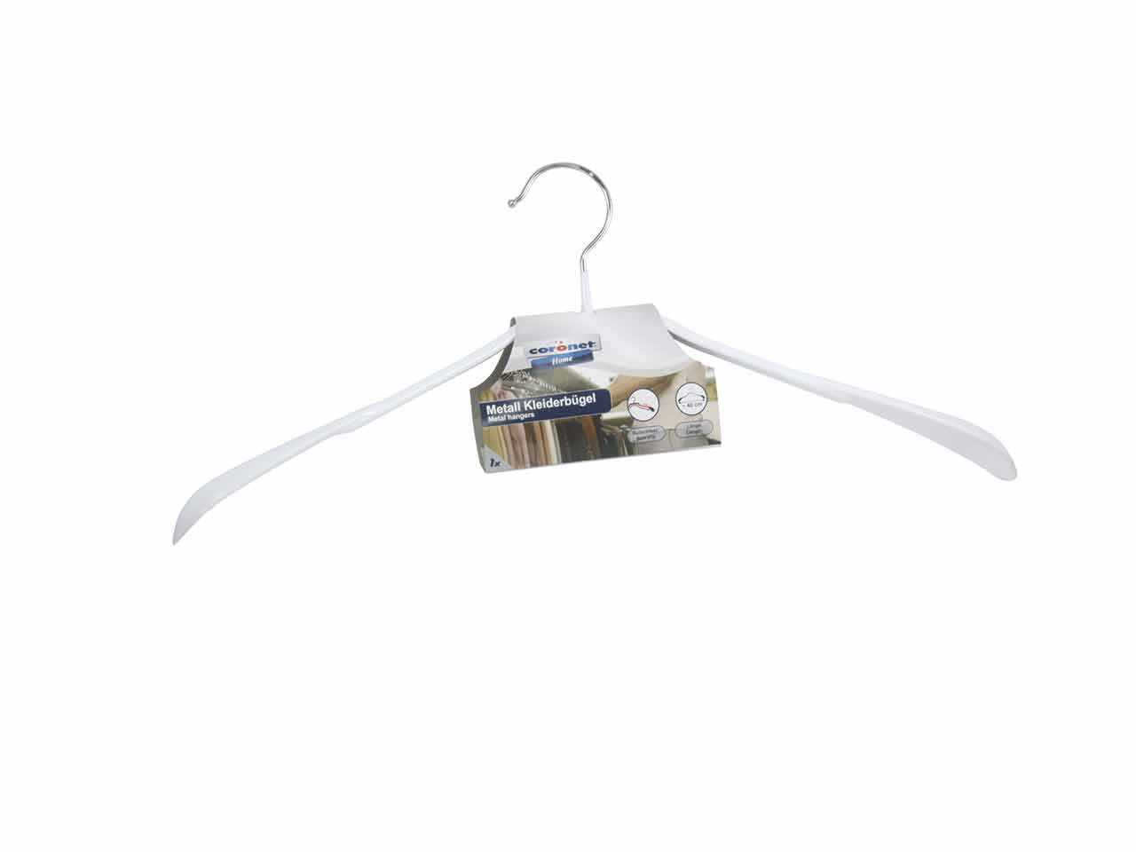 PERCHA METALICA BLANCA PREMIUM 43cm