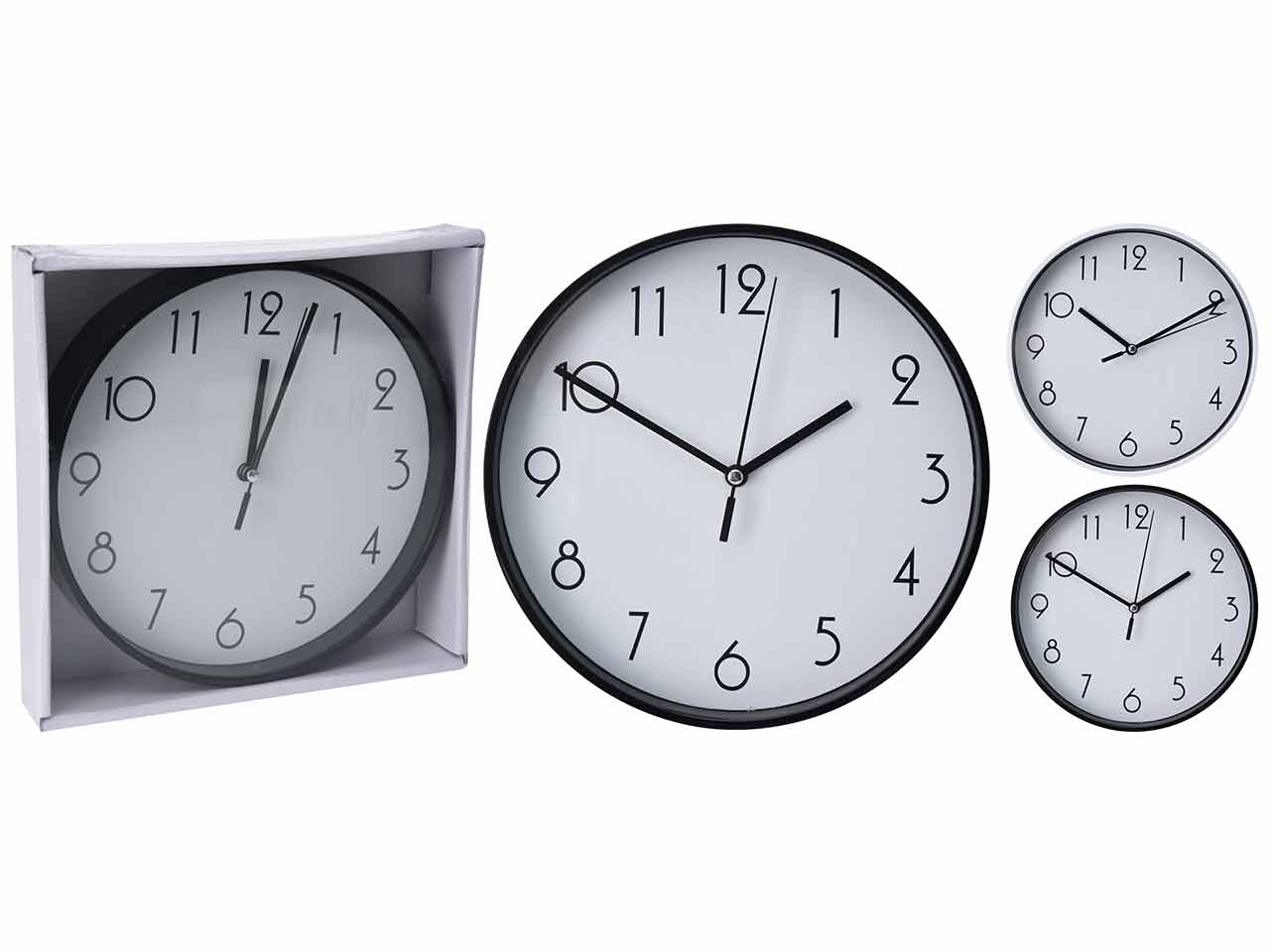 RELOJ BLANCO DE PARED 30cm