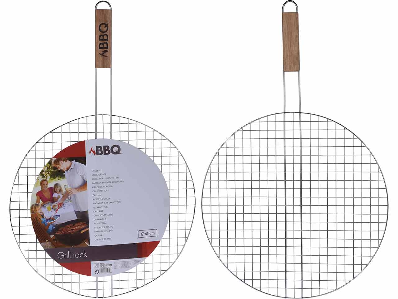 PARRILLA REDONDA BARBACOA Ø40cm