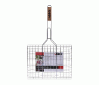 PARRILLA BARBACOA MANGO DE MADERA 40x30cm
