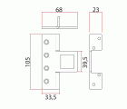 GRAMPON PUERTA TRASTERO SAG AACP0232