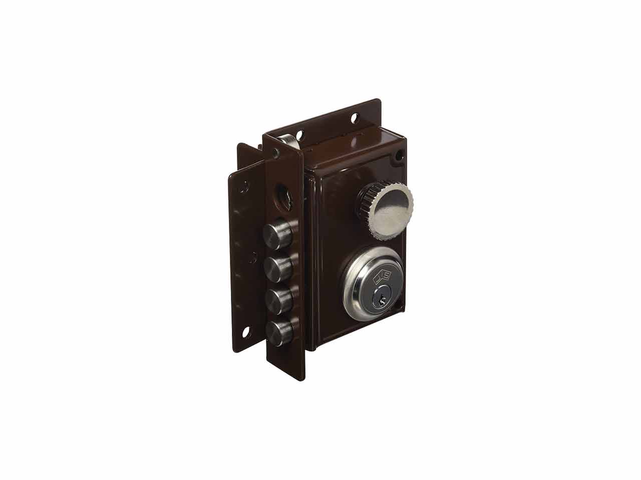 CERRADURA SOBREPONER JIS SERIE SANSON CON POMO 240