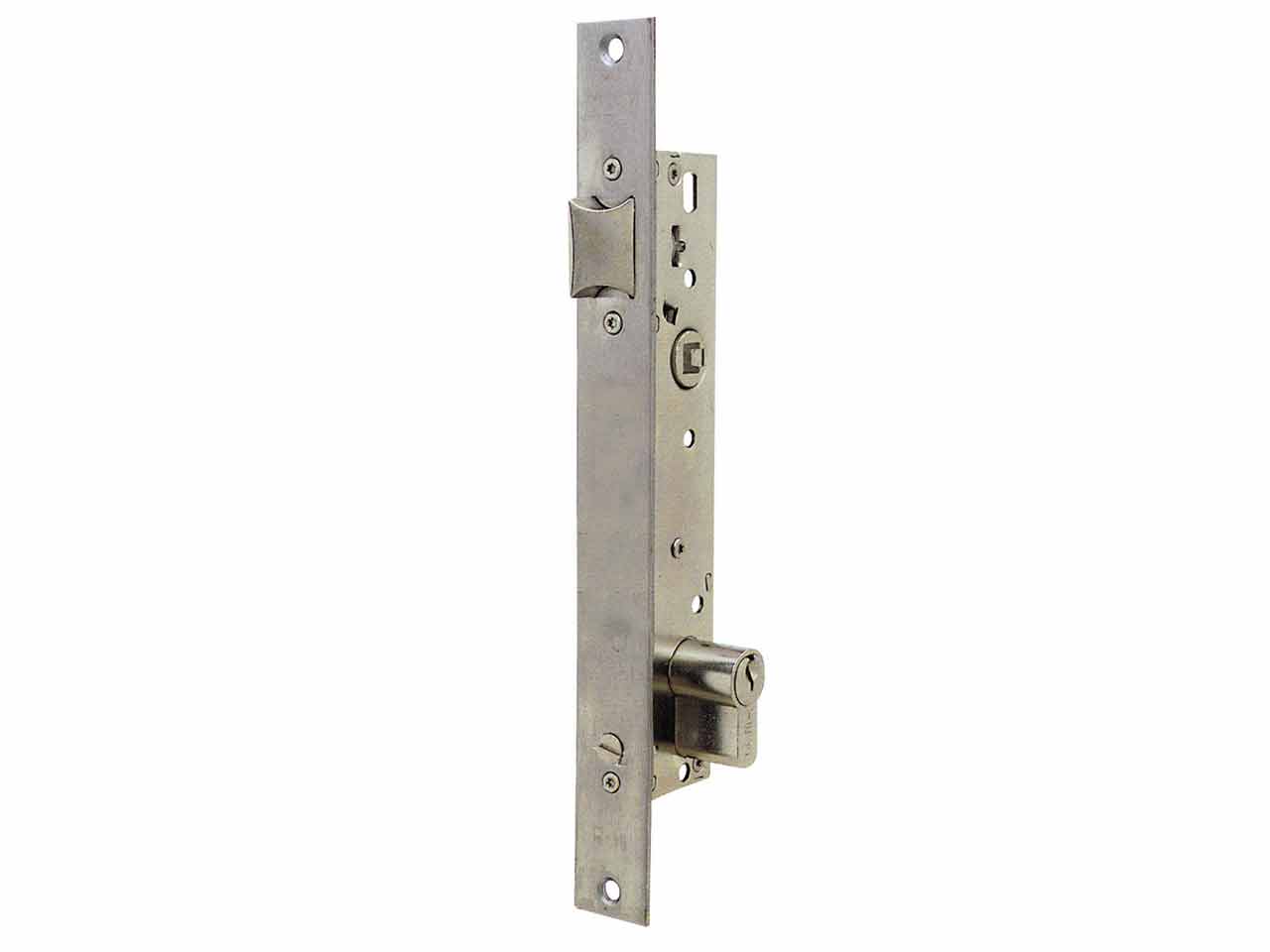 CERRADURA EMBUTIR SEGURIDAD METAL 2219BE NIQUELADO