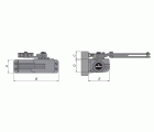 CIERRAP TELESCO T44AT50 BLANCO BRAZO RETENEDOR