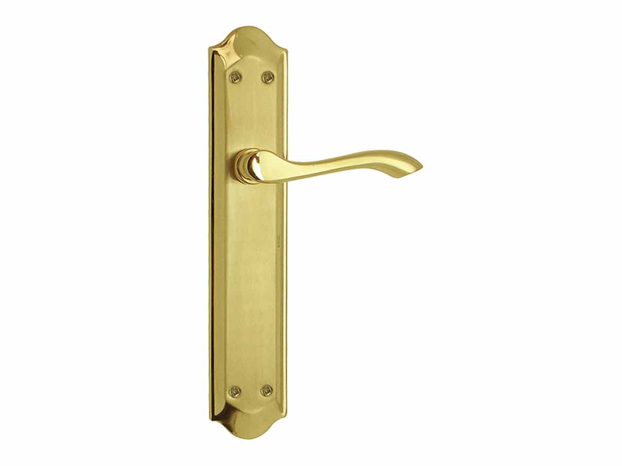 JUEGO MANILLAS CON PLACA PULIDO SATINADO EQ-868