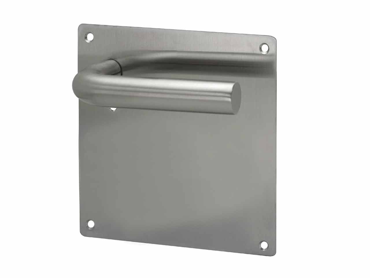 JUEGO MANILLAS CON PLACA INOX SVF-302