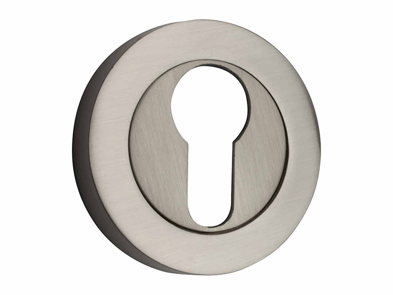 ROSETA BOCALLAVE REDONDA ZAMAK NIQUEL MATE