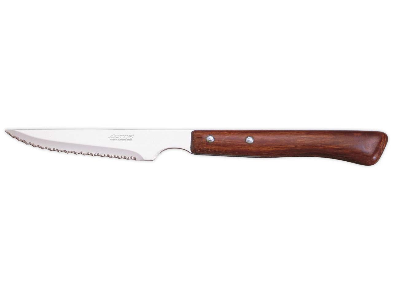 CUCHILLO CHULETERO MANGO MADERA COMPRIMIDA