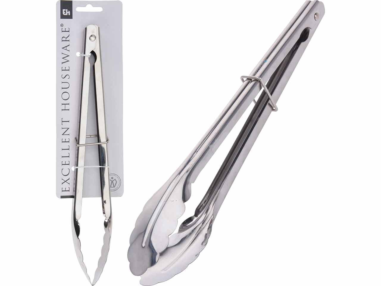 PINZA DE COCINA ACERO INOXIDABLE 30cm