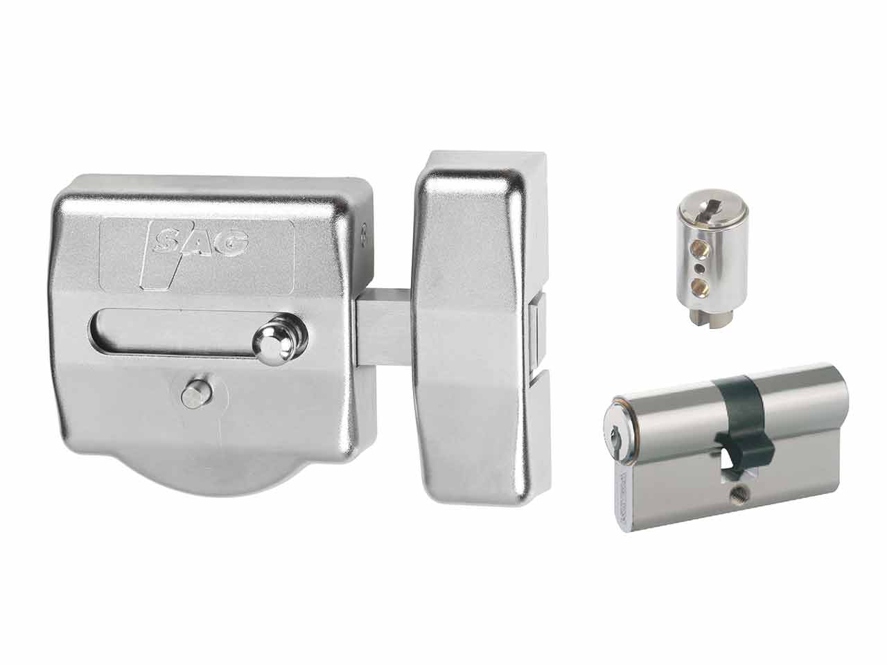 CERROJO SAG EP40 CON INSERTO KABA ENTRO + KABA ENTRO 35x30