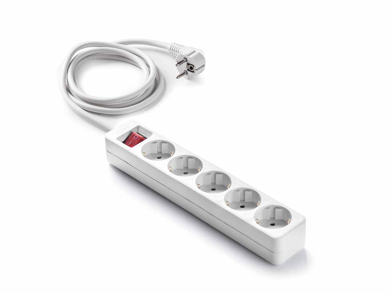 BASE 5 TOMAS FAMATEL TT LATERAL CON INTERUPTOR CON CABLE 1,5m