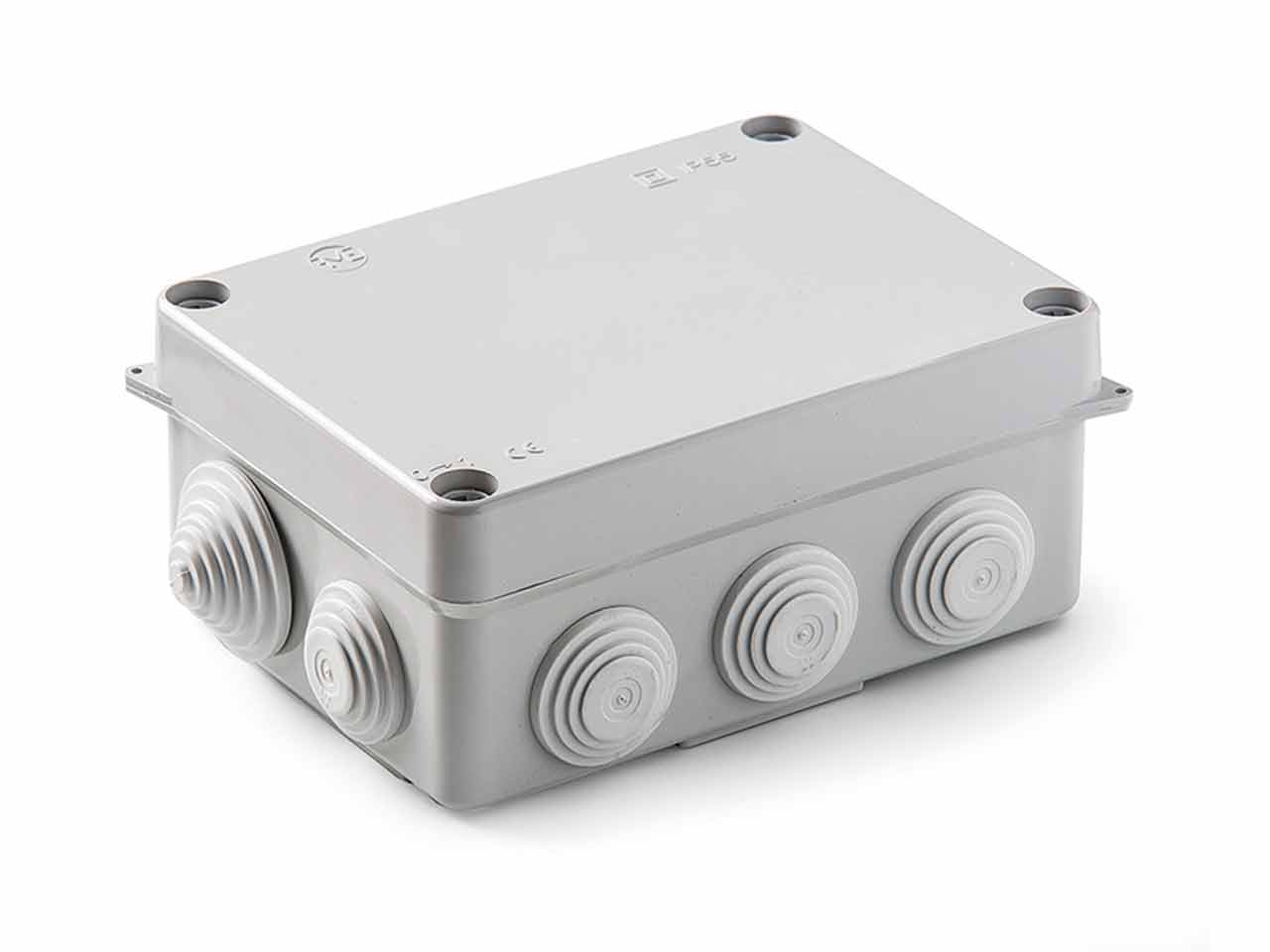 CAJA SUPERFICIE FAMATEL ESTANCA RECTANGULAR CON CONOS