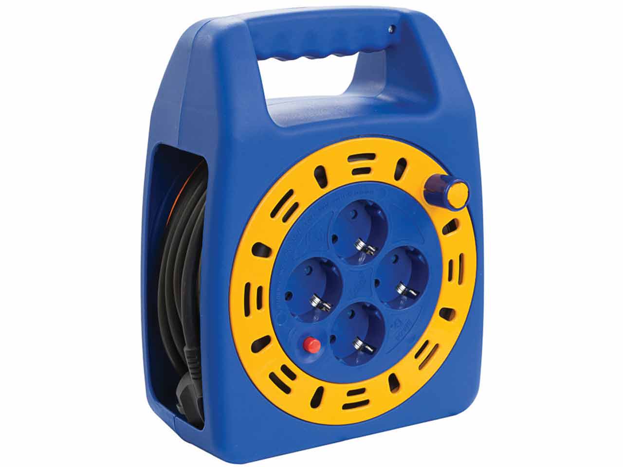 ENROLLACABLES SOLERA 15m 4 TOMAS 2P+T 16A 250V