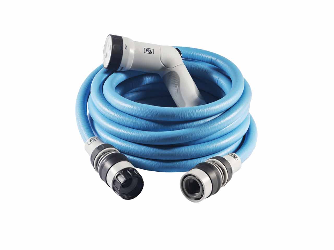 KIT MANGUERA RIEGO ULTRALIGERO FITT IKON PISTOLA 15m