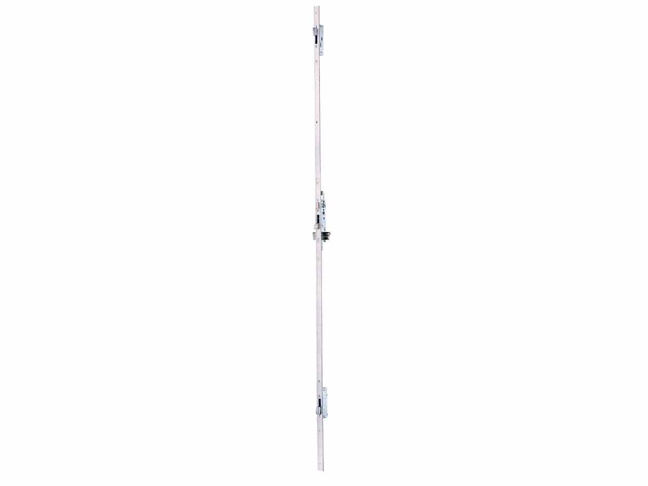 CERRADURA EMBUTIR SEGURIDAD METAL 3 PUNTOS 4230LE NIQUELADO
