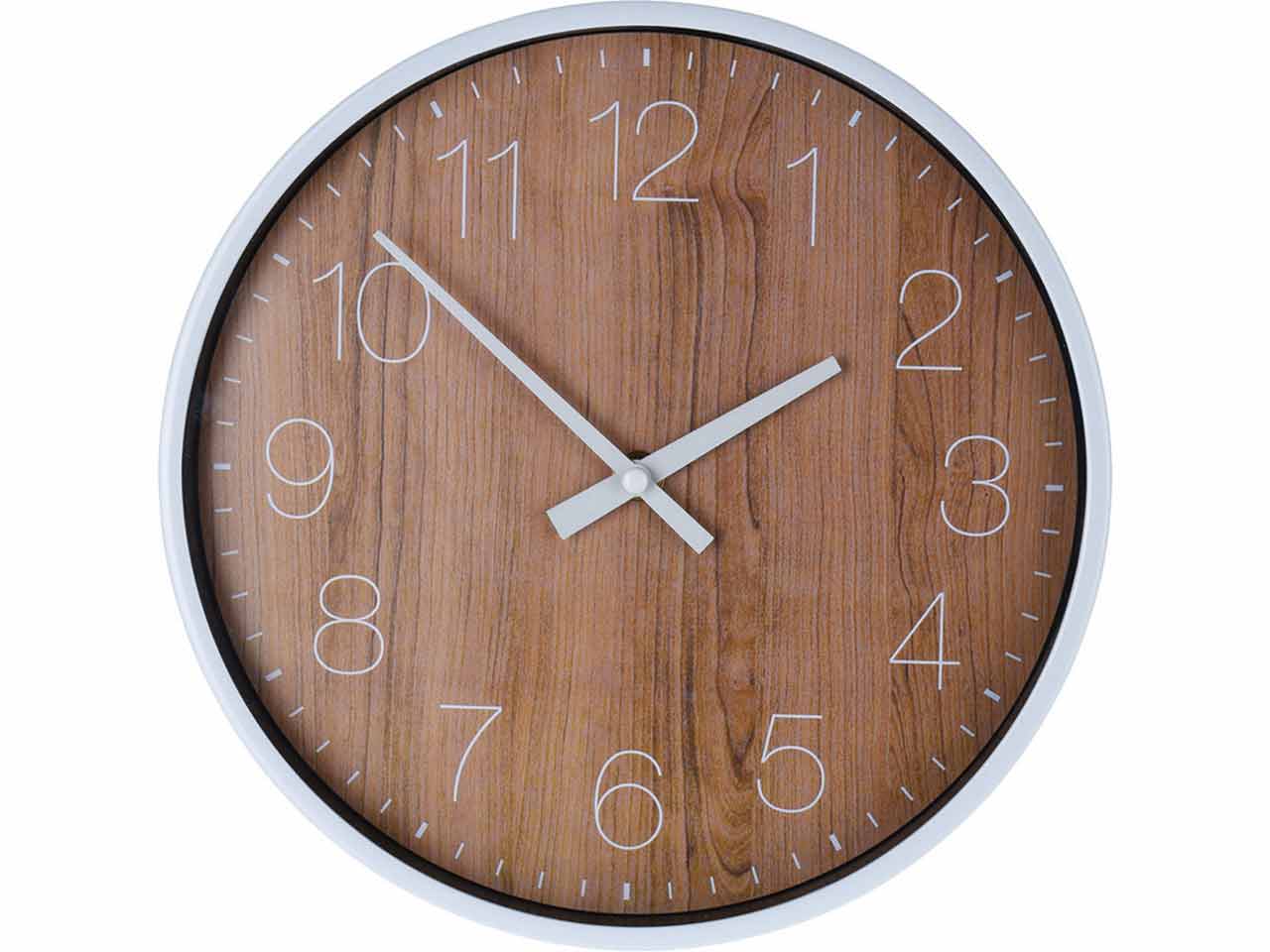 RELOJ DE PARED BAMBU 25cm
