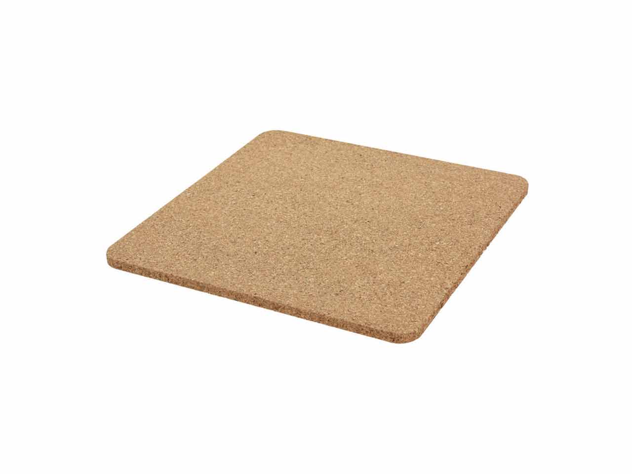 SALVAMANTEL DE CORCHO CUADRADO 3Uds 190x190x6mm
