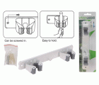 SOPORTE COLGADOR DE ESCOBA PROGARDEN CON GANCHO DOBLE
