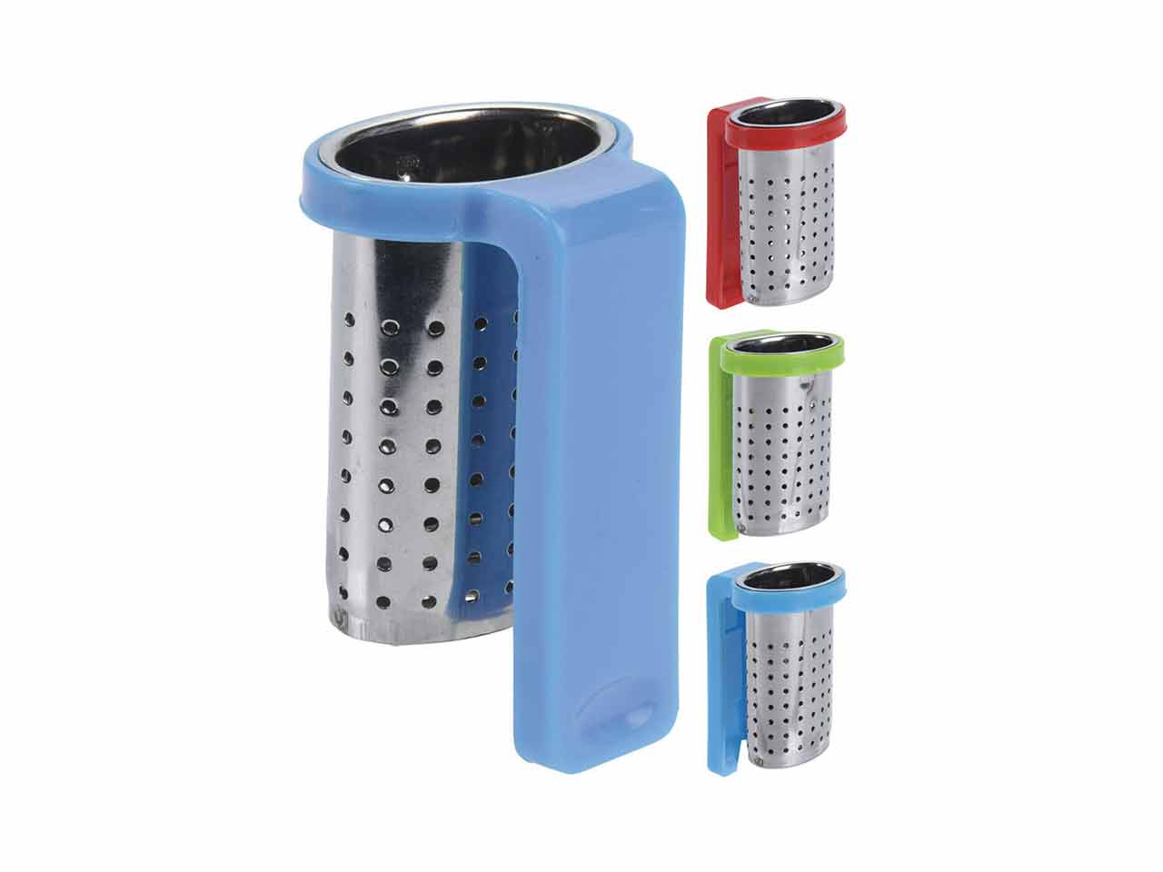 COLADOR DE TE ACERO INOXIDABLE CON SOPORTE PARA TAZA