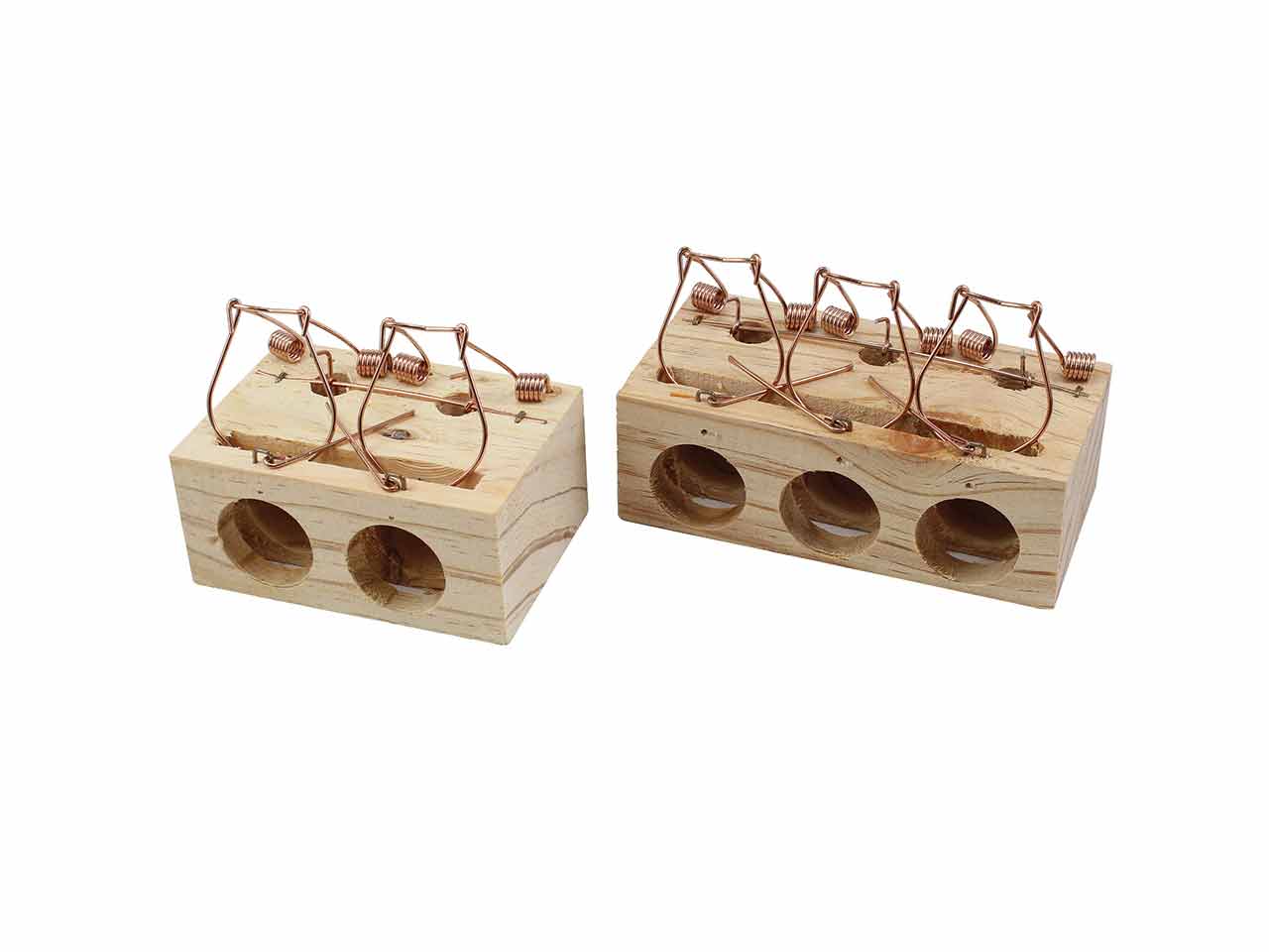 RATONERA 2 AGUJEROS MADERA