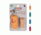 DISPENSADOR BOLSAS PARA PERRO (2rollos x 15 unid)