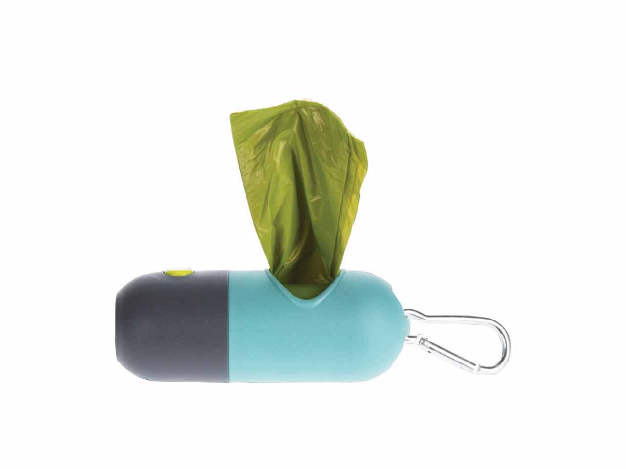 DISPENSADOR BOLSAS PARA PERRO CON LUZ (15bols+pilas)