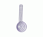 SET 5 CUCHARAS MEDIDORAS GASTROMAX