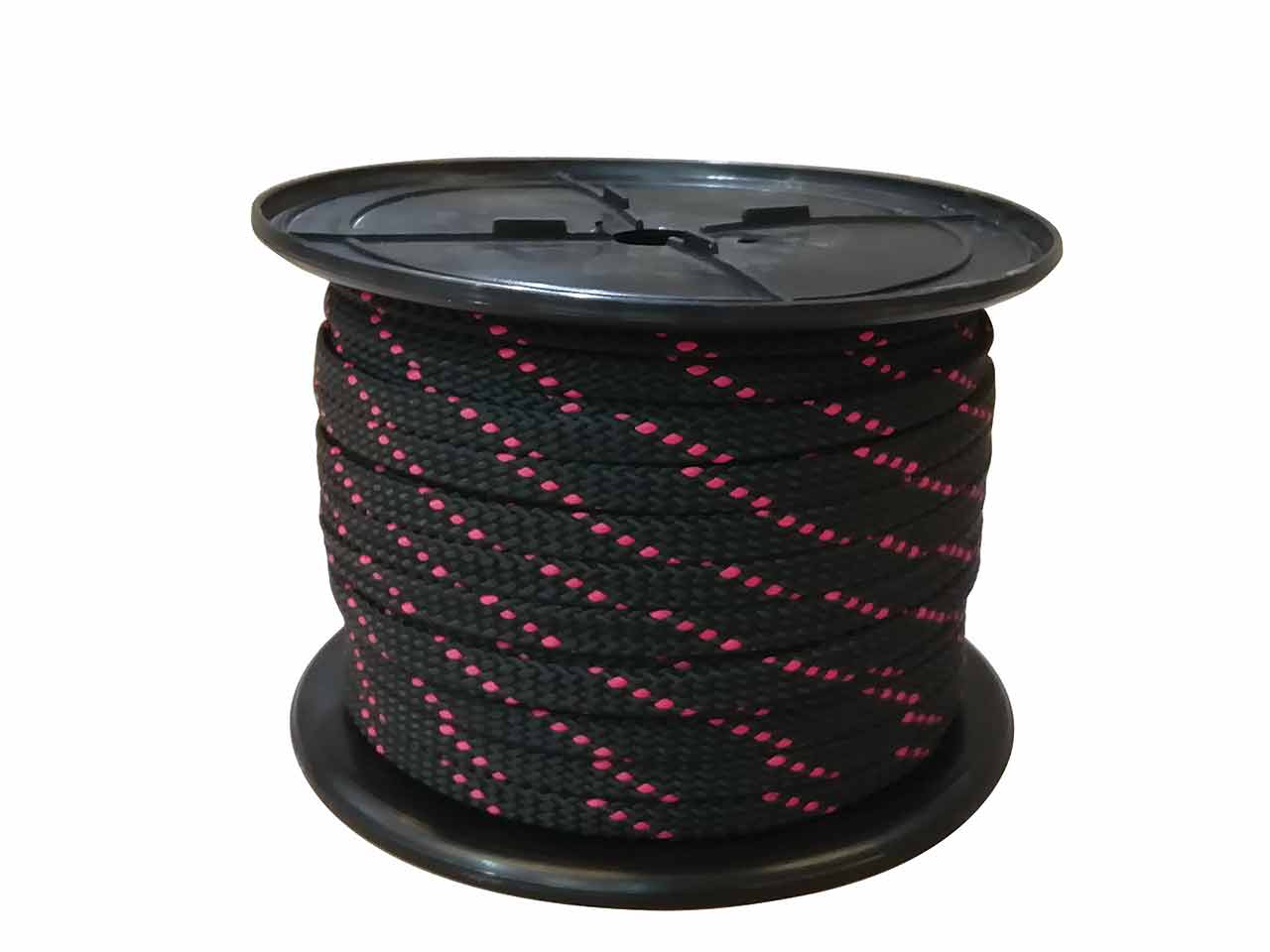 BOBINA CUERDA POLIPROPILENO SIN ALMA TAKEN GANADERIA NEGRO - ROJO