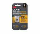 GANCHO 3M CLAW PAREDES YESO 2 UNIDADES 20kg
