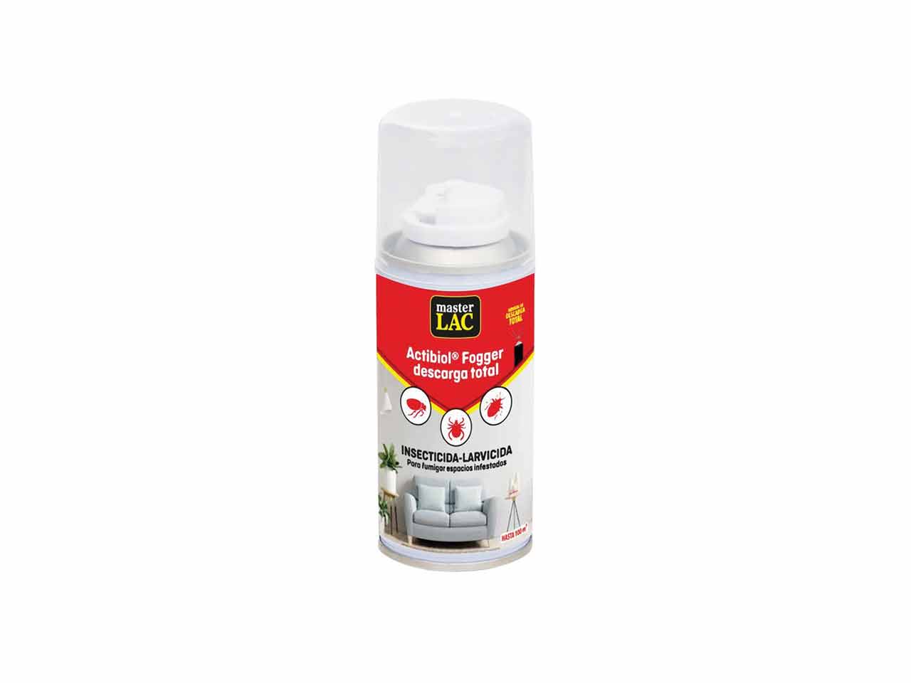 MASTERLAC INSECTICIDA FOGGER SPRAY DESCARGA TOTAL 150ML