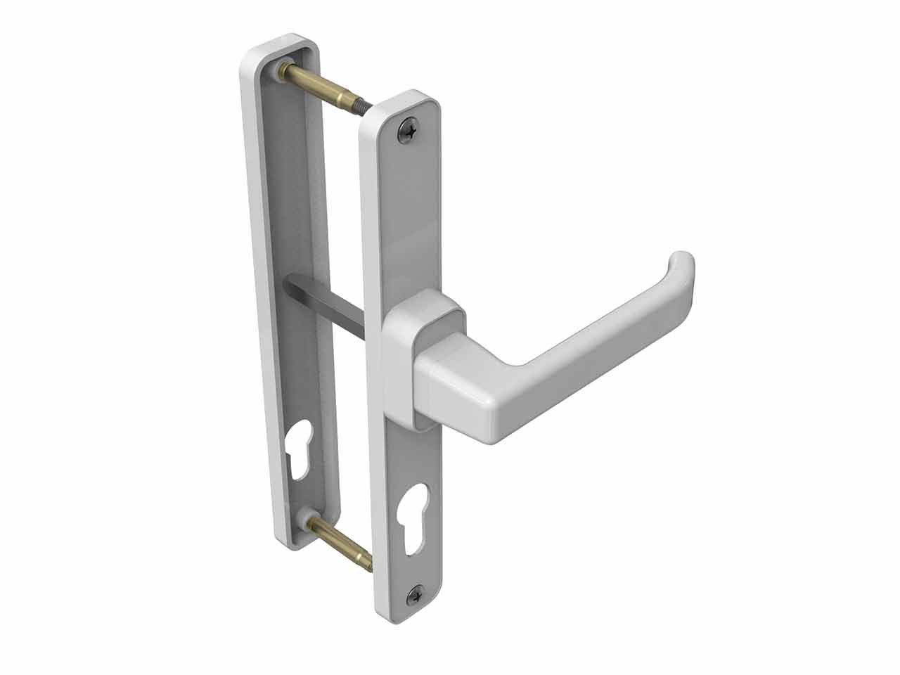 JUEGO MANILLA ALUMINIO HERCULES MANILLA Y PLACA MANO IZQUIERDA