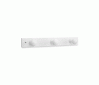 COLGADOR ATORNILLABLE MADERA PINO 3 POMOS MIEL