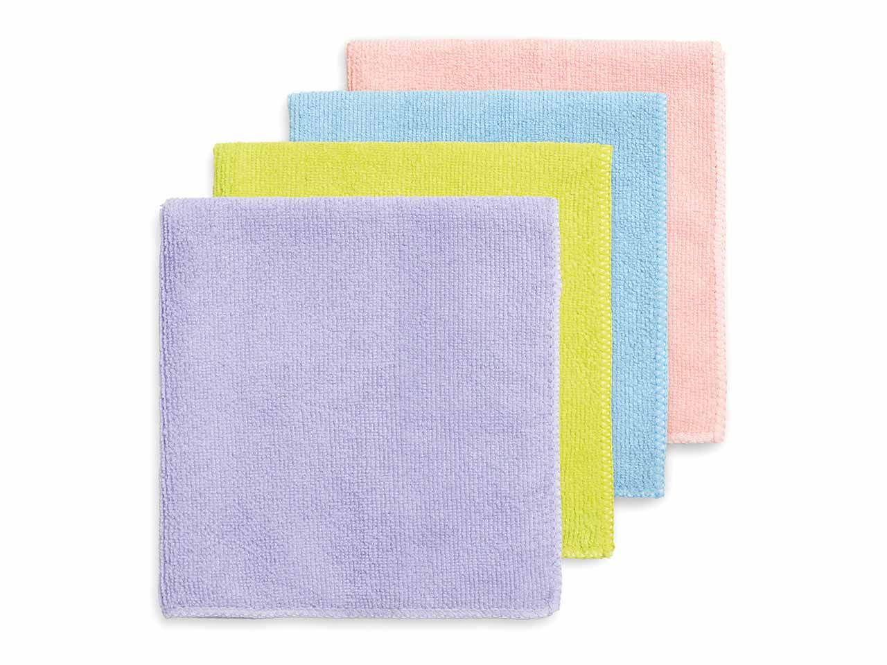 PACK 4 BAYETA MICROFIBRAS 100% 36x38cm MERY