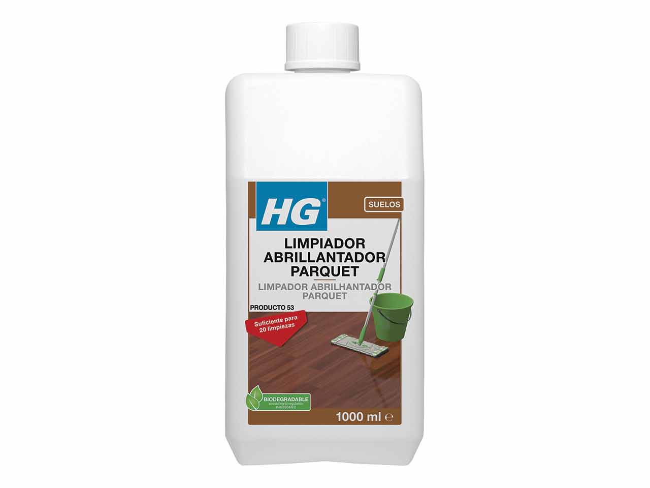 LIMPIADOR HG ABRILLANTADOR PARQUET 1L