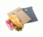 PORTASNACK ALGODON RECICLADO XL AISLANTE KOALA PUNTO BEIGE