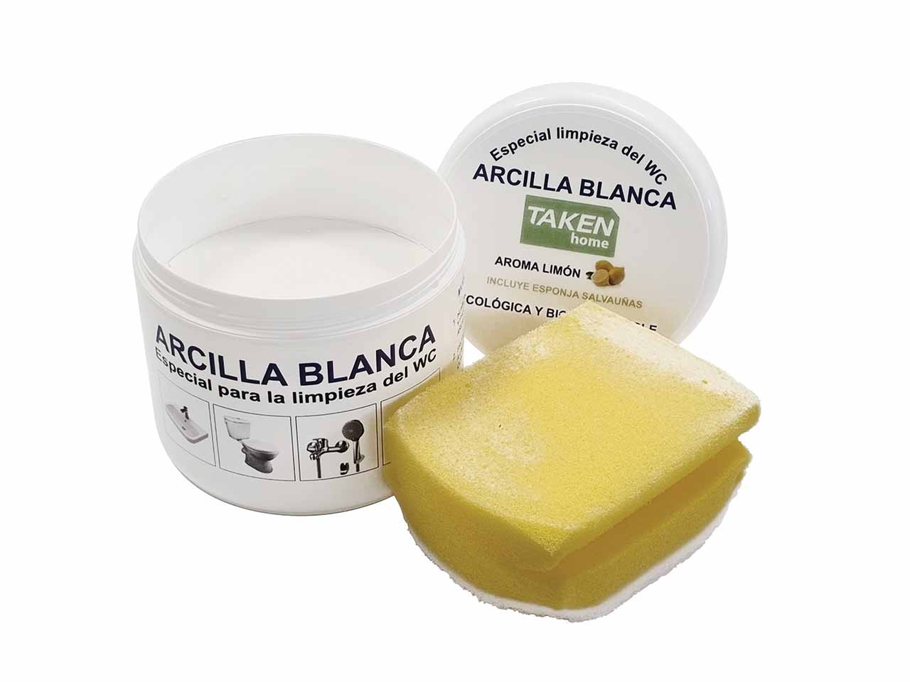 ARCILLA BLANCA TAKEN WC AROMA LIMON 600 gr