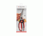 TIJERA TRINCHA AVES 3CLAVELES INOXIDABLE MANGO NEGRO / ROJO 9,5"