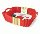 MOLDE SILICONA CUADRADO CON ASAS GUARDINI PARA FREIDORA DE AIRE 22x22x7cm
