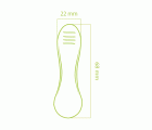 PINZA ROPA DELICADA SOFT ANTIDESLIZANTES 16 UNIDADES LAGUELLE