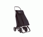 CARRO COMPRA ROLSER RIGIDO SERRELLA 4 RUEDAS NEGRO