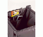 CARRO COMPRA ROLSER PLEGABLE BASKET TWEED 4 RUEDAS + 2 GIRATORIAS GRIS