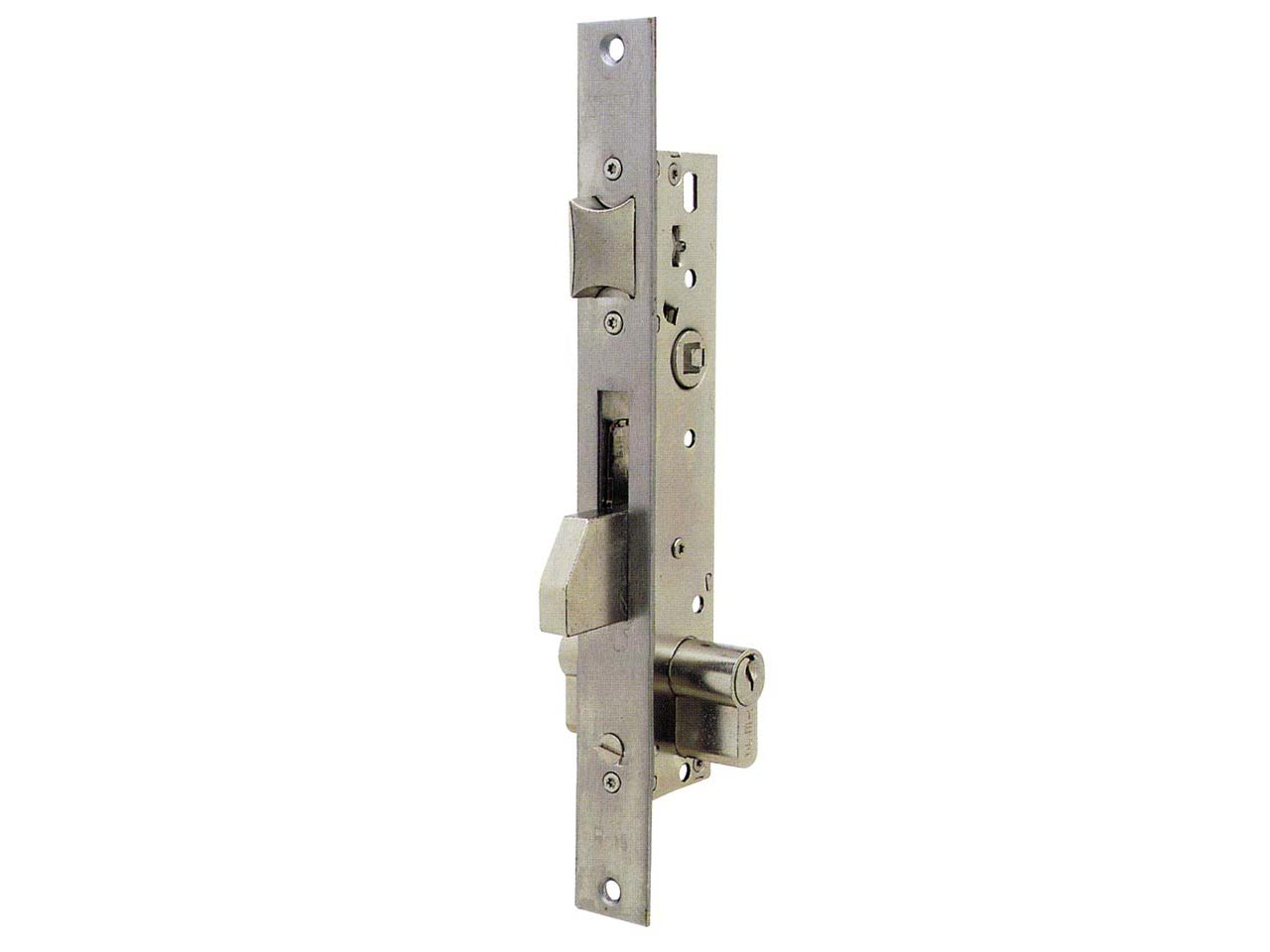 CERRADURA EMBUTIR SEGURIDAD METAL 2210 BASCULANTE