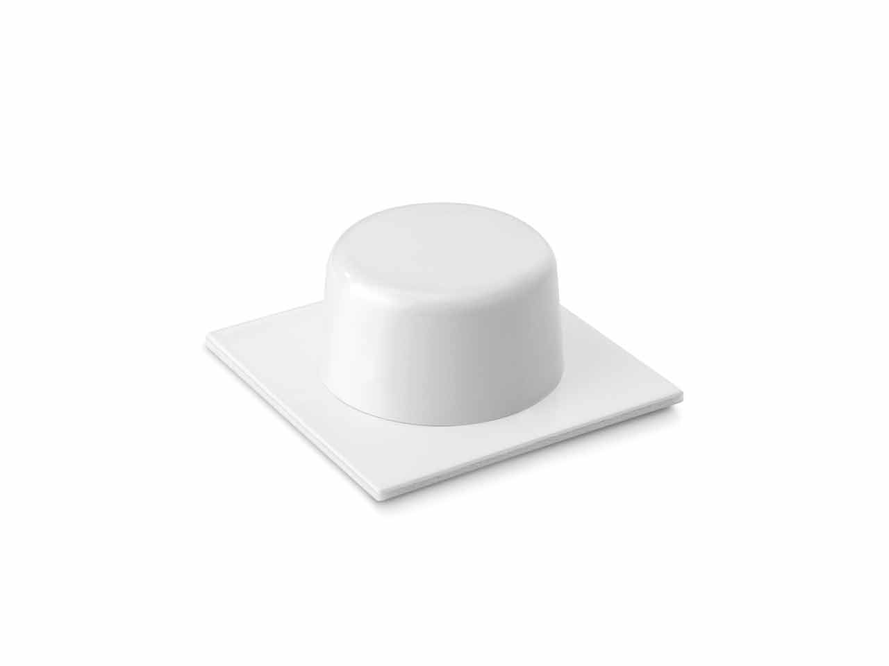 TOPE ADHESIVO CON BASE METALICA